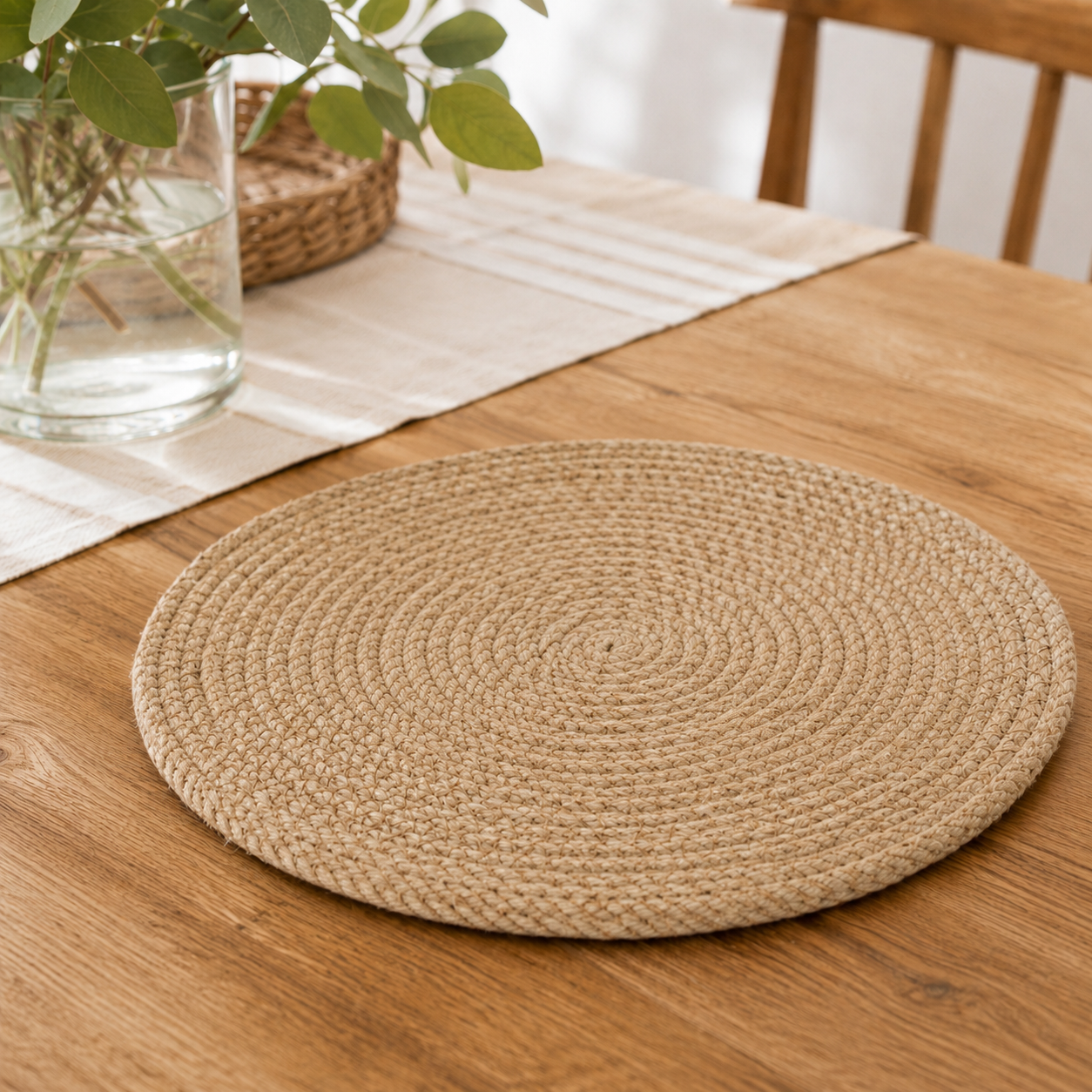 Handcrafted Natural Rope Placemat