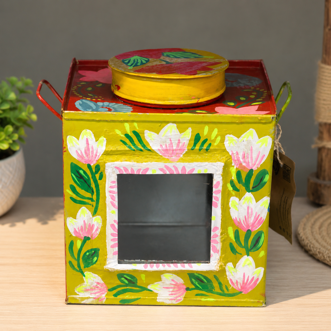 Hand-Painted Murir Tin
