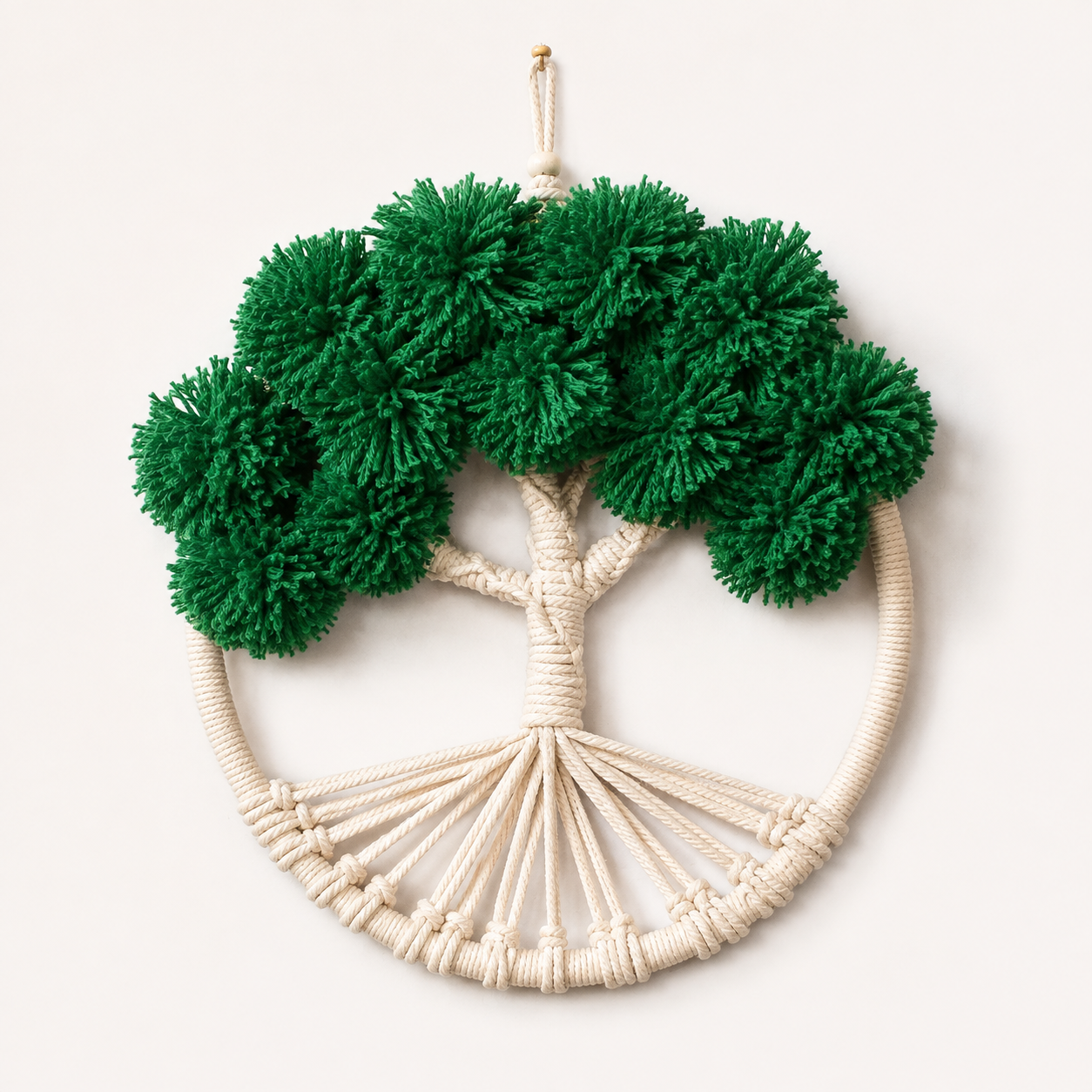 Terracotta Macramé Wall Hanging